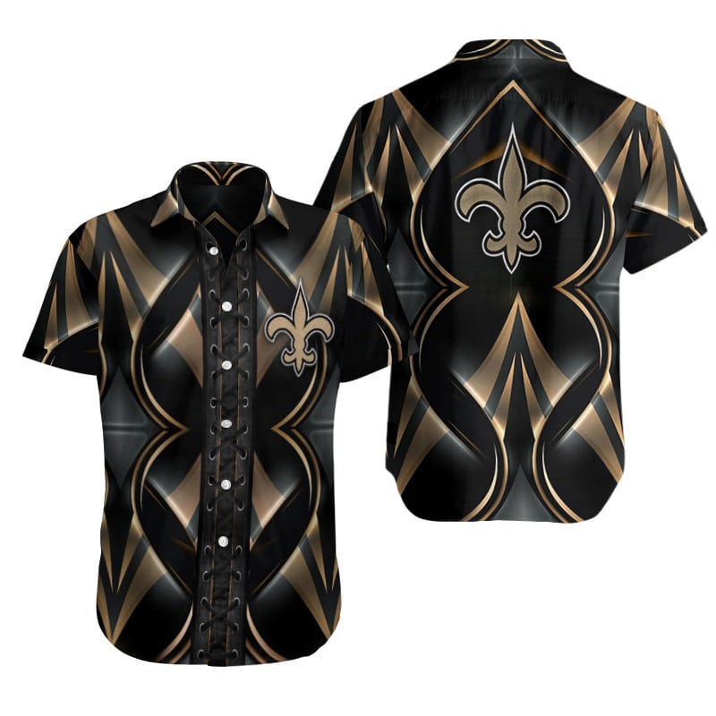New Orleans Saints Button Shirts Size Chart