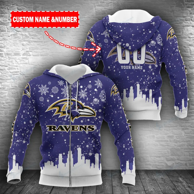 Baltimore Ravens Hoodie Detail