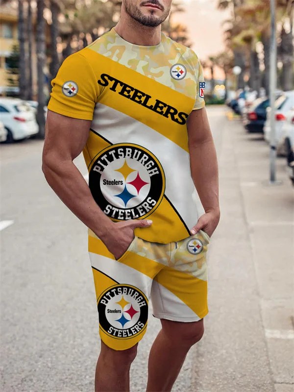 Pittsburgh Steelers T-shirt and Shorts