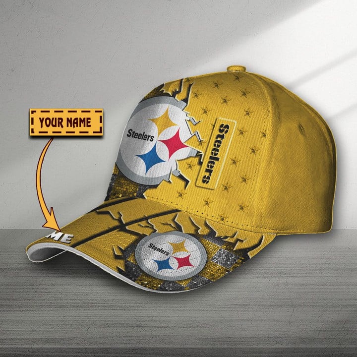Pittsburgh Steelers Cap - Side View