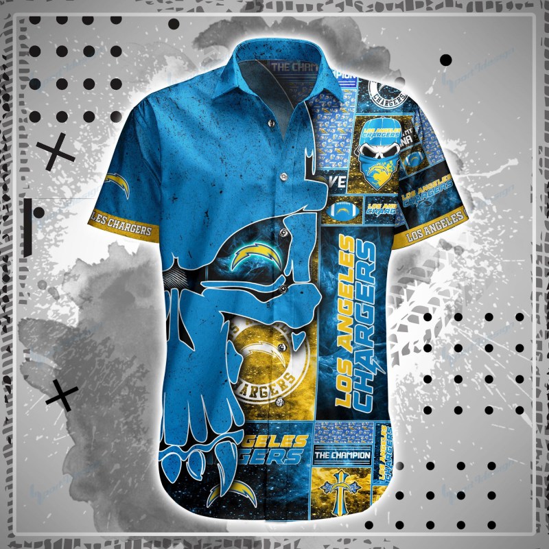 Los Angeles Chargers Shirt and Shorts