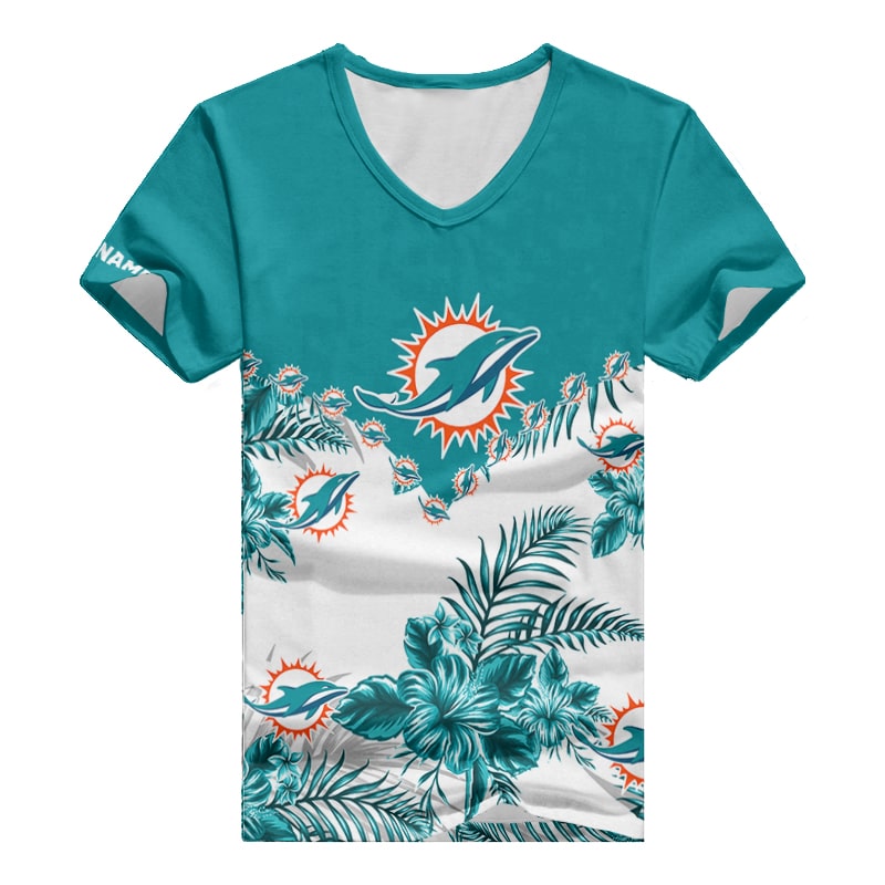 Miami Dolphins Tee - Casual Fan Apparel