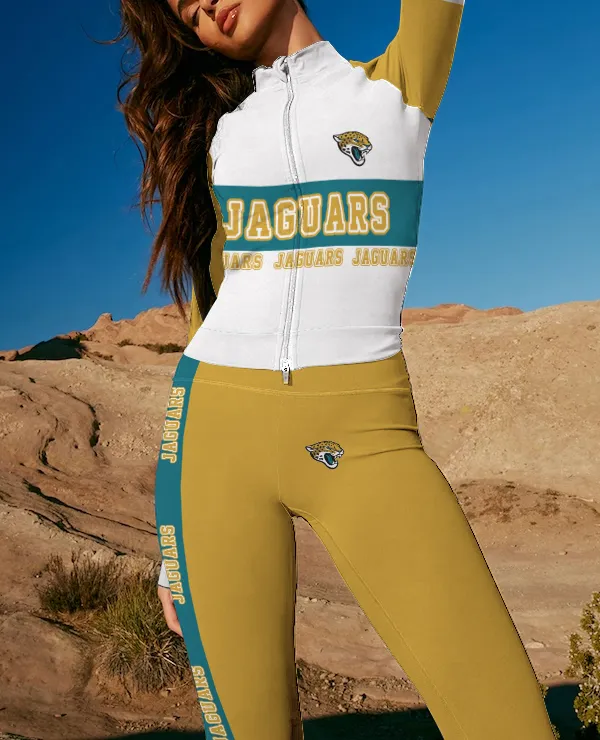 Jacksonville Jaguars Gym Leggings & Top