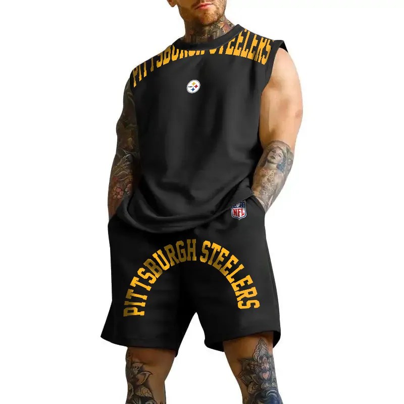 Pittsburgh Steelers Tank Top and Shorts