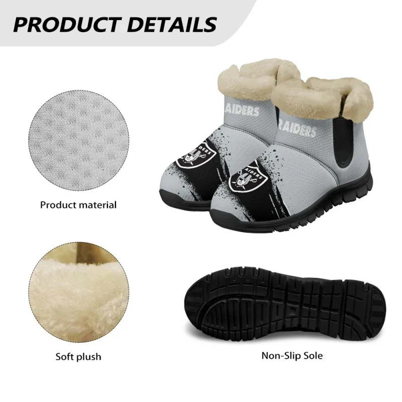 Gift Ready Las Vegas Raiders Snow Boots