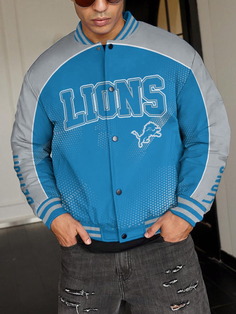 Detroit Lions Varsity Jacket