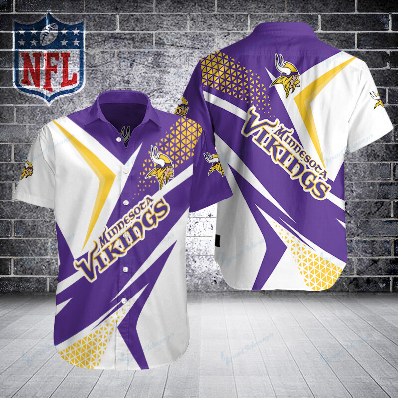 Minnesota Vikings Button Shirt Sizing Chart