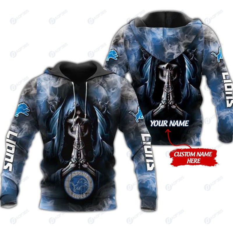 Detroit Lions Personalized Ugly Christmas Sweater