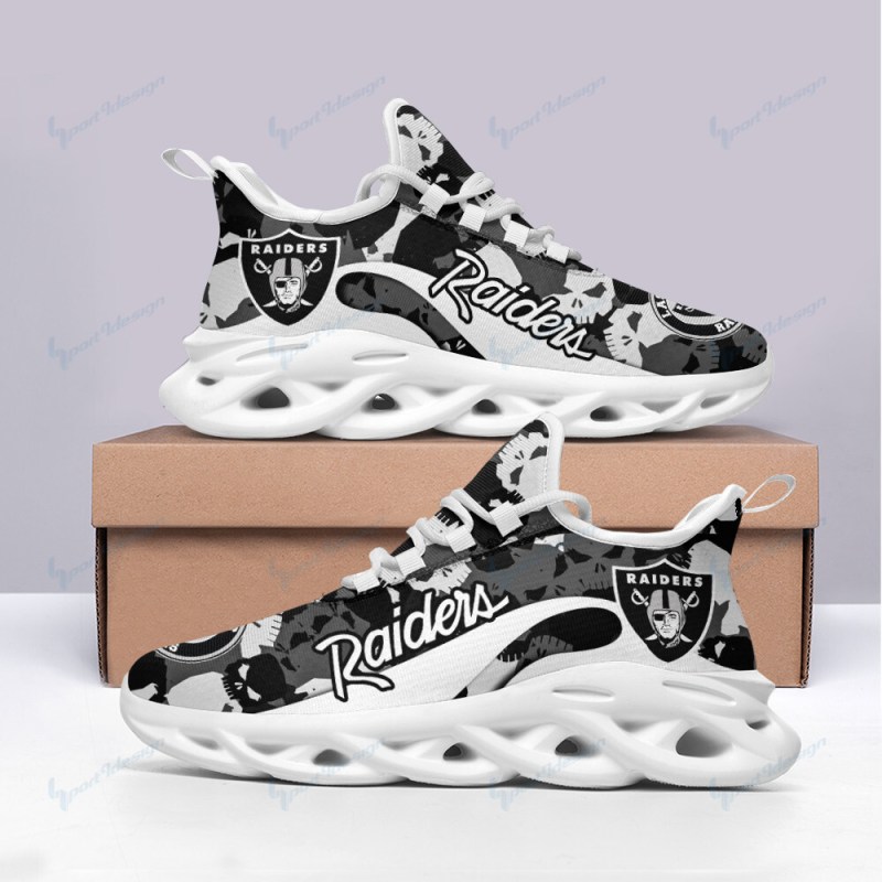Las Vegas Raiders Yezy Running Sneakers