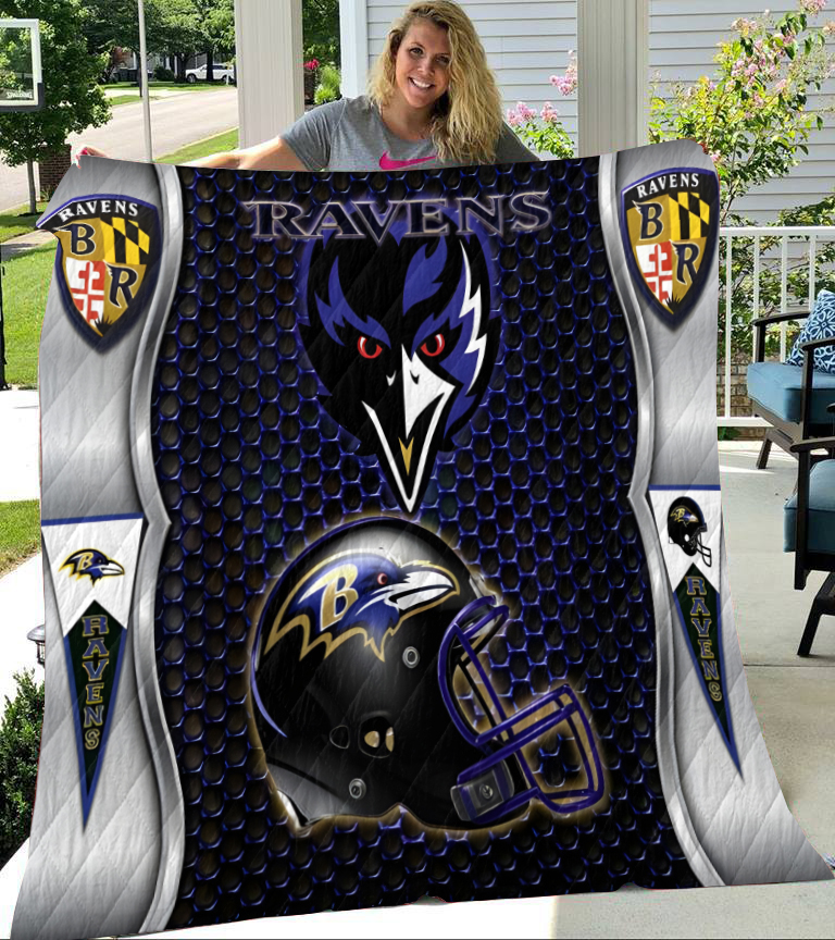 Baltimore Ravens Premium Quilt Image 1