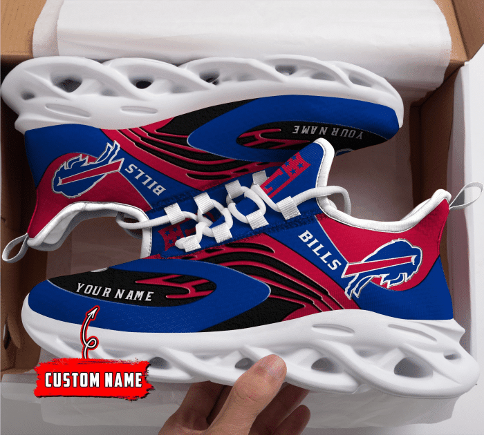 Buffalo Bills Yezy Running Sneakers