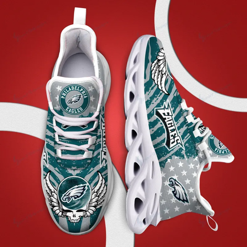 Philadelphia Eagles Yezy Running Sneakers