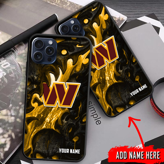 Washington Commanders Personalized Phone Case