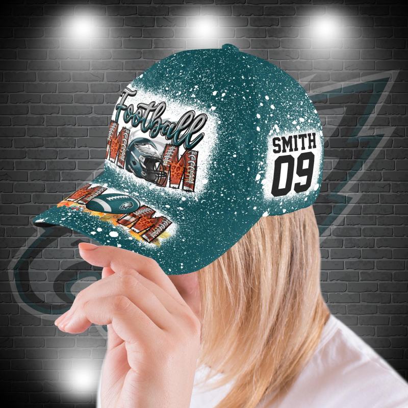 Philadelphia Eagles Personalized Cap Front View