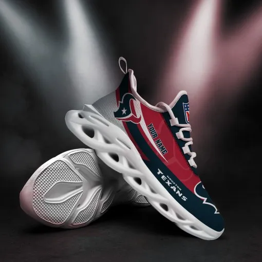 Houston Texans Personalized Yezy Running Sneakers Image 2
