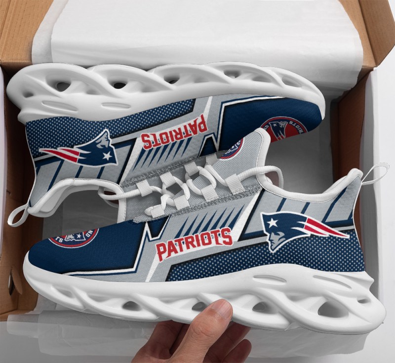 New England Patriots Yezy Running Sneakers - Image 4