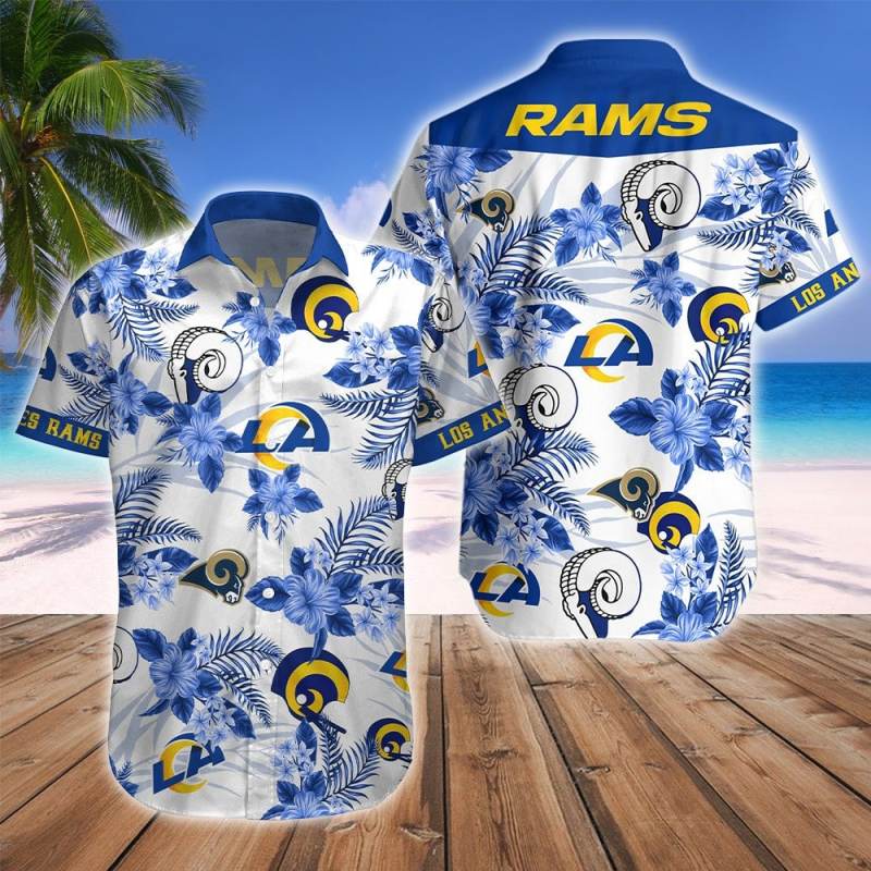 Sizing Chart for Los Angeles Rams Button Shirts