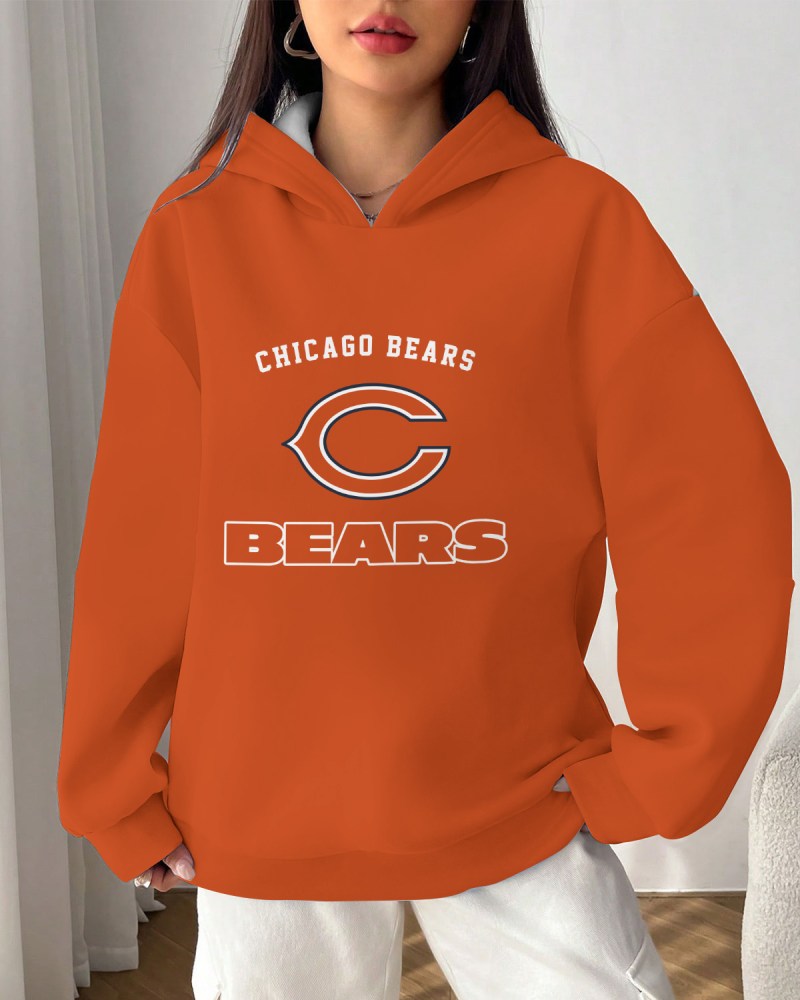 Chicago Bears Hoodie Detail