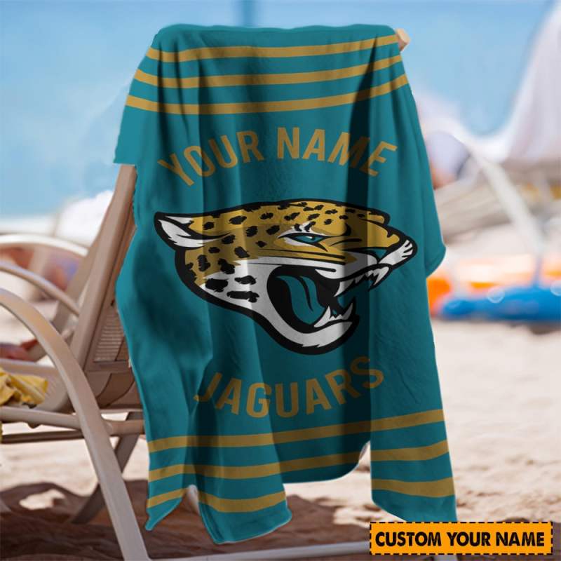 Jacksonville Jaguars Beach Towel 3