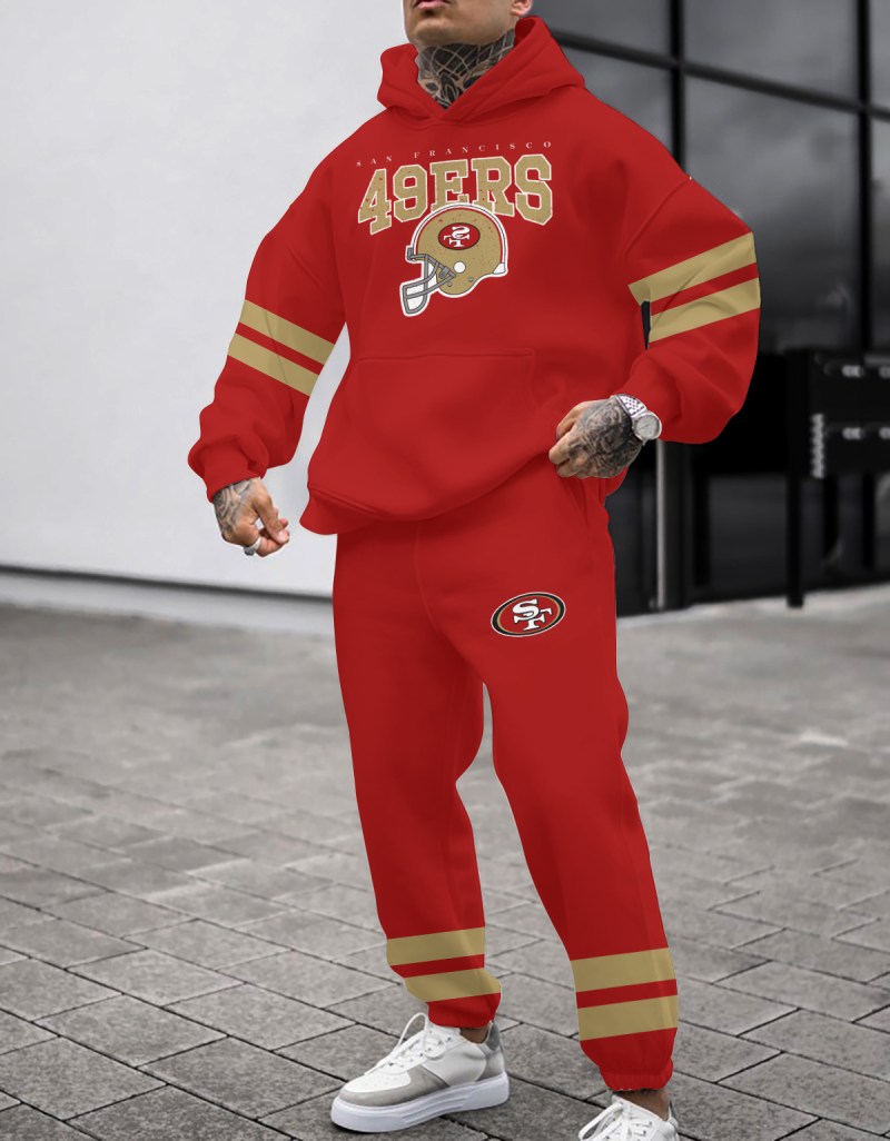 San Francisco 49ers Hoodie and Sweatpants