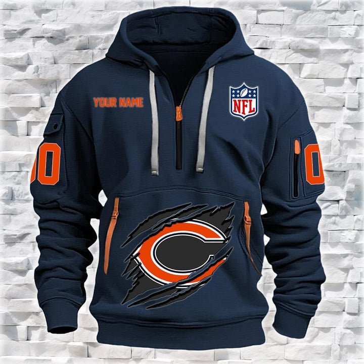 Chicago Bears Hoodie Image 2