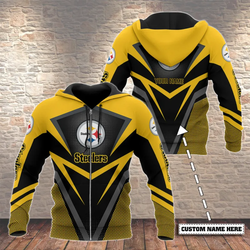 Pittsburgh Steelers Hoodie - Side View