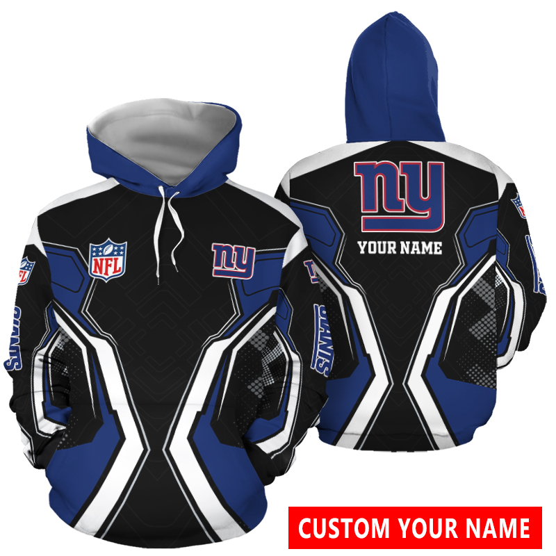 New York Giants Personalized Hoodie