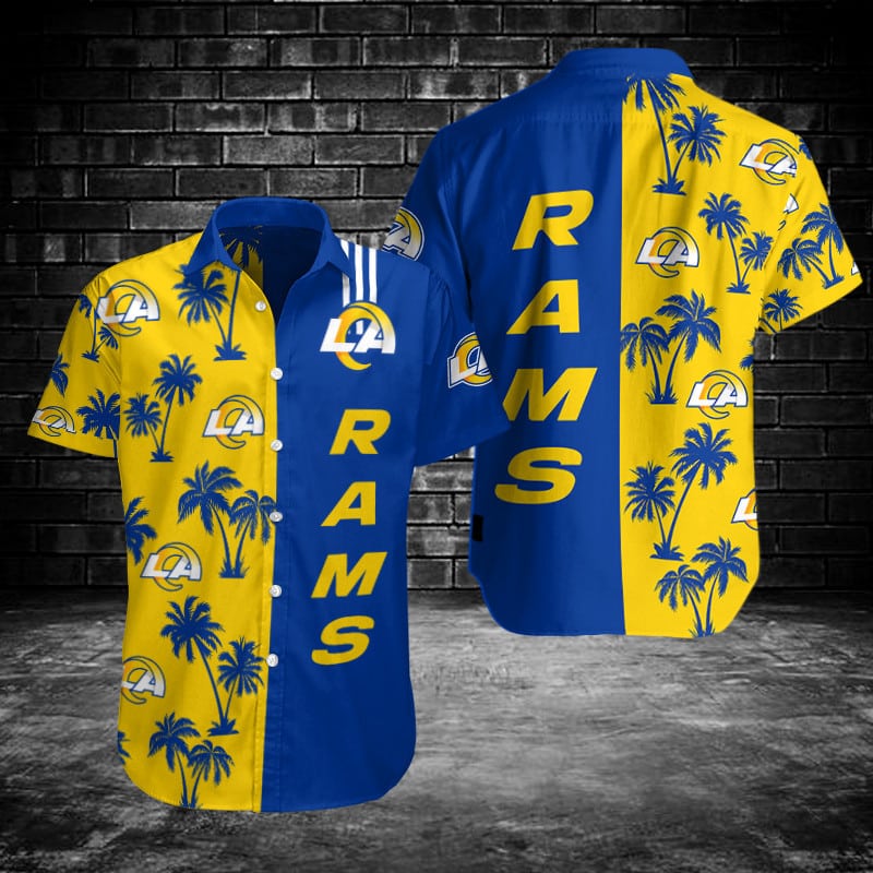 Sizing Chart for Los Angeles Rams Button Shirts
