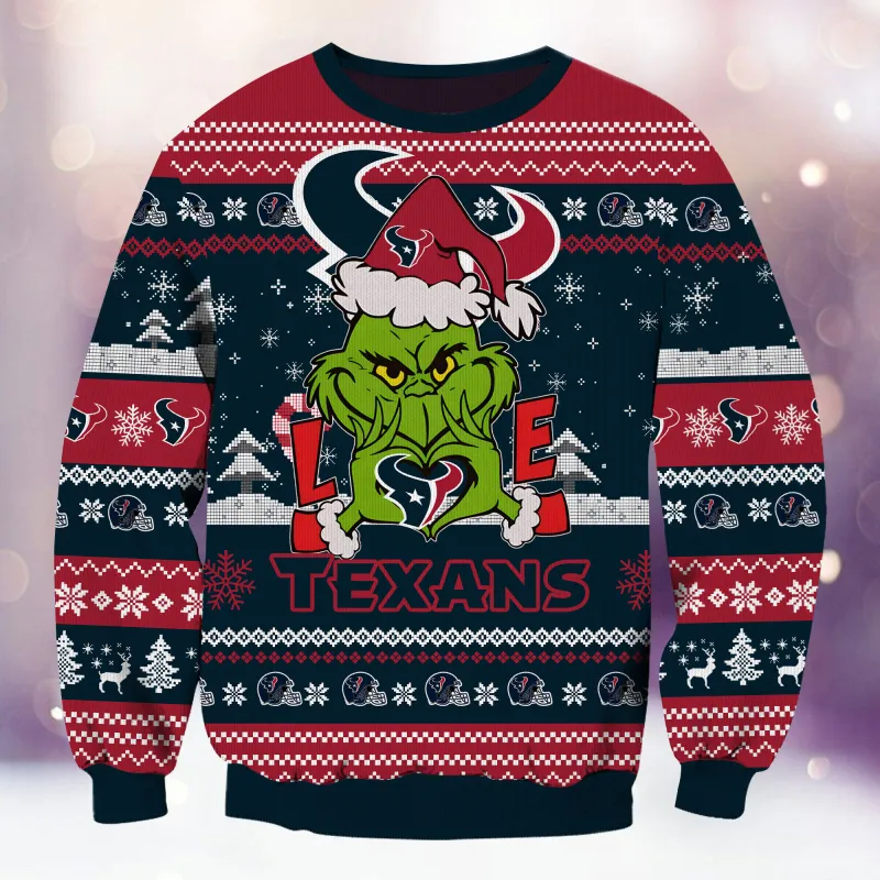 Houston Texans Ugly Christmas Sweater