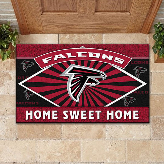 Atlanta Falcons Doormat Side View