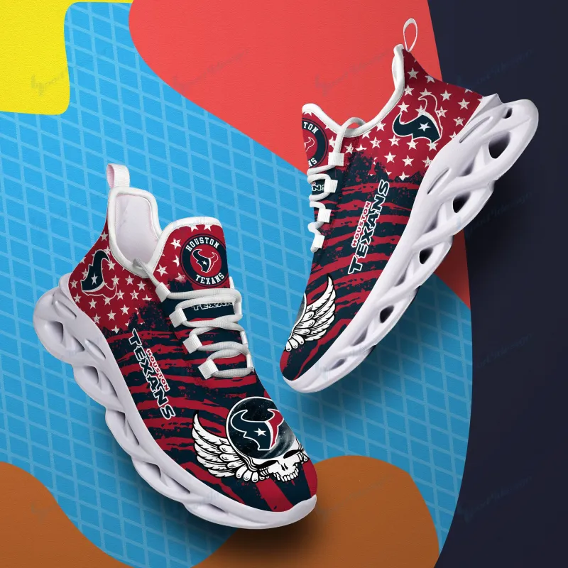 Houston Texans Yezy Running Sneakers Lifestyle