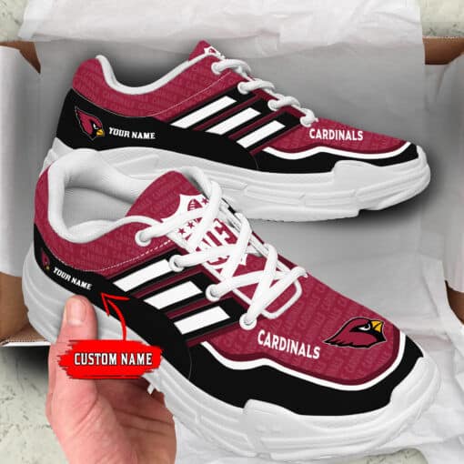 Arizona Cardinals Personalized Chunky Sneakers - 1
