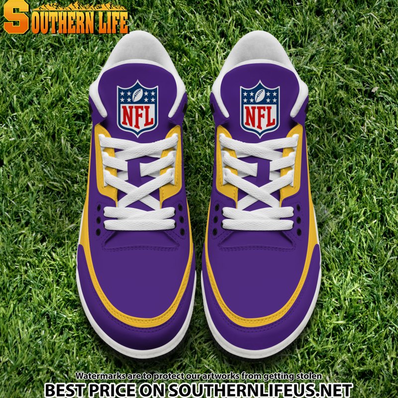 Minnesota Vikings JD3 Sneakers Image 4