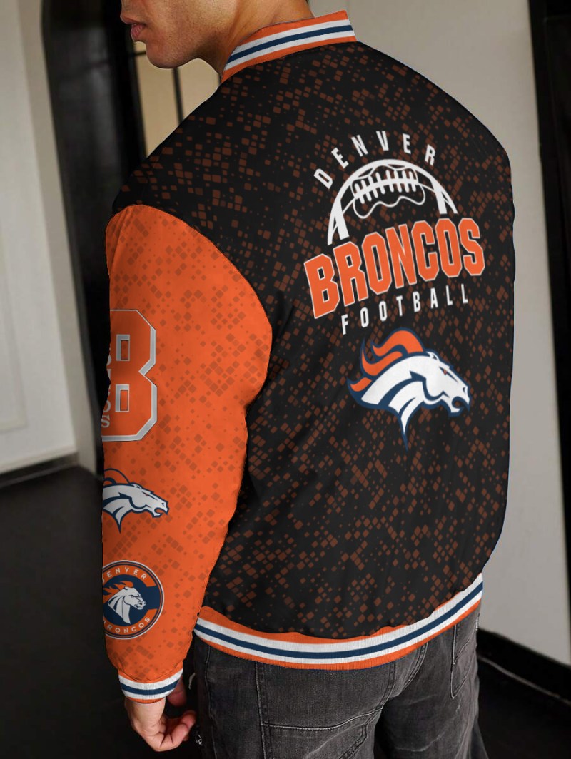 Denver Broncos Jacket Back