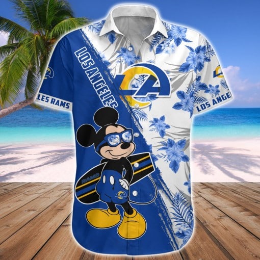 Los Angeles Rams Button Shirt Detail