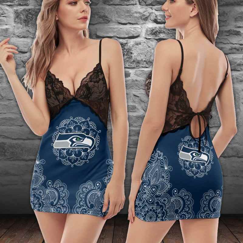 Seattle Seahawks Dress Back View