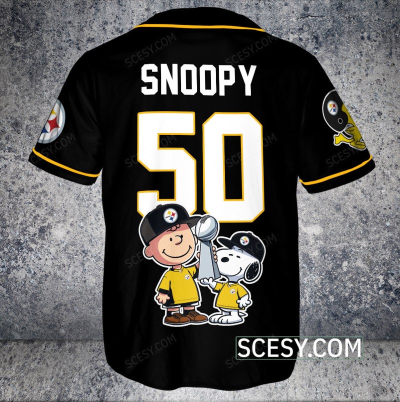 Pittsburgh Steelers Baseball Jersey Design