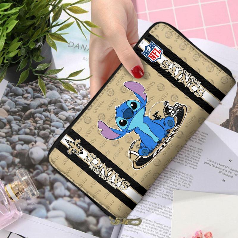 Mockup of New Orleans Saints Wallet - Book