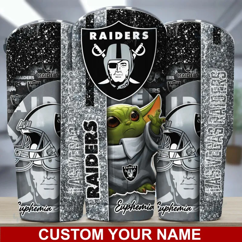 Las Vegas Raiders Personalized Tumbler