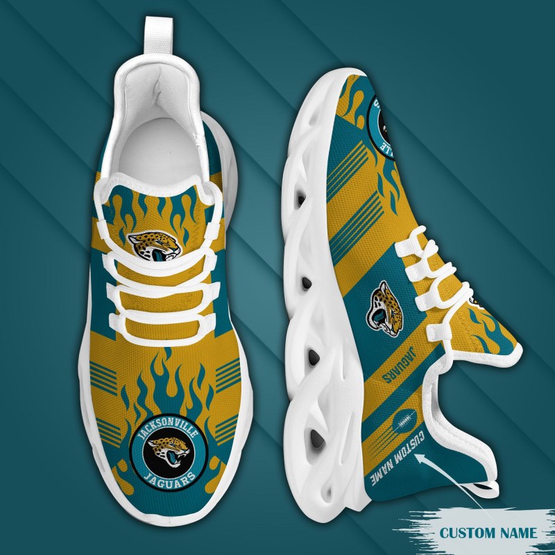 Jacksonville Jaguars Yezy Running Sneakers