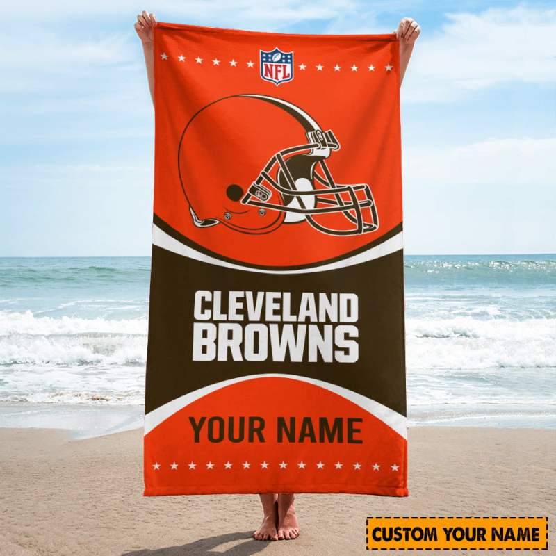 Cleveland Browns Beach Towel Image 2