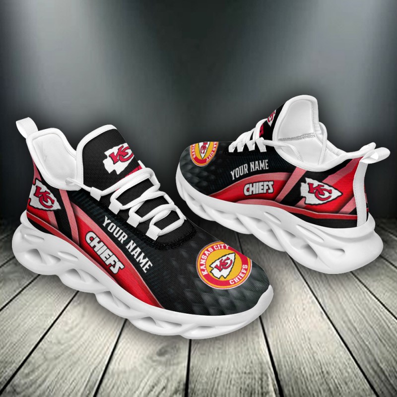 Top View of Kansas City Chiefs Sneakers