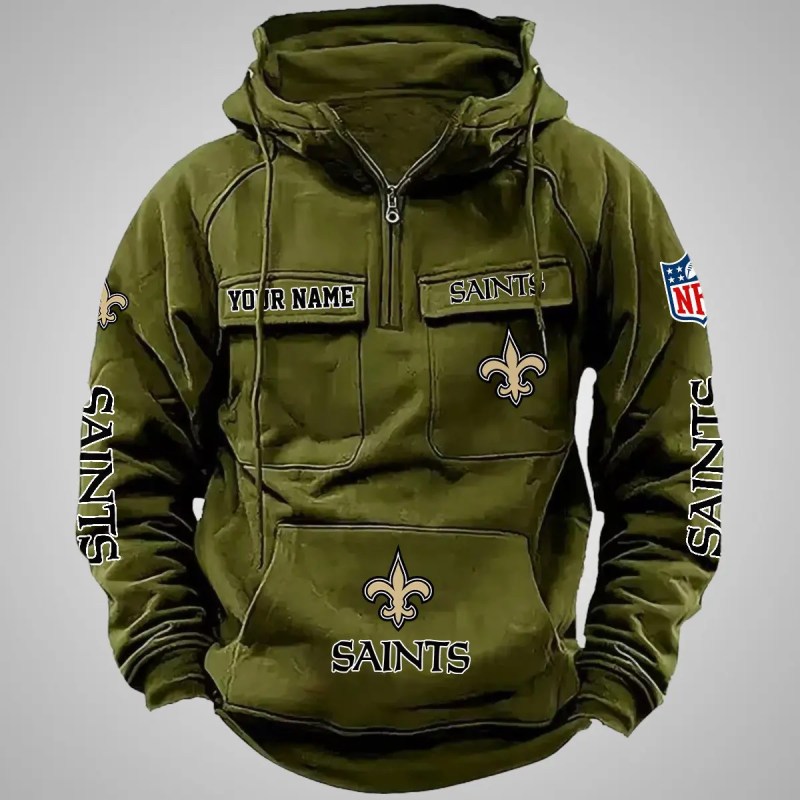 New Orleans Saints Hoodie - Back View