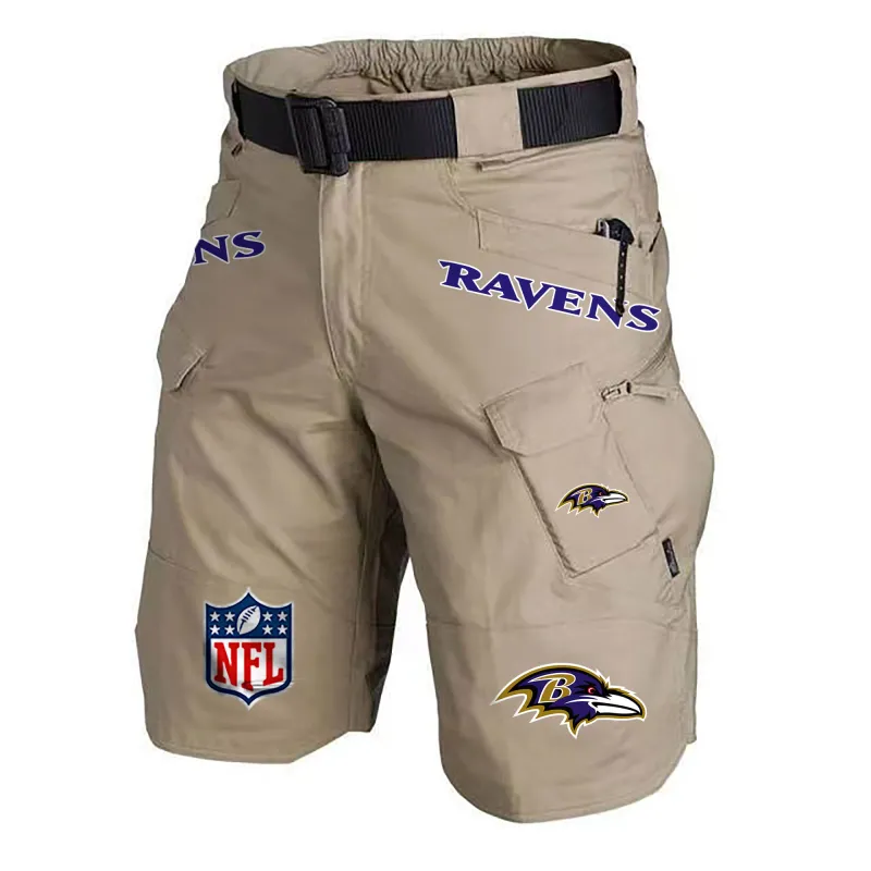 Baltimore Ravens Khaki Shorts