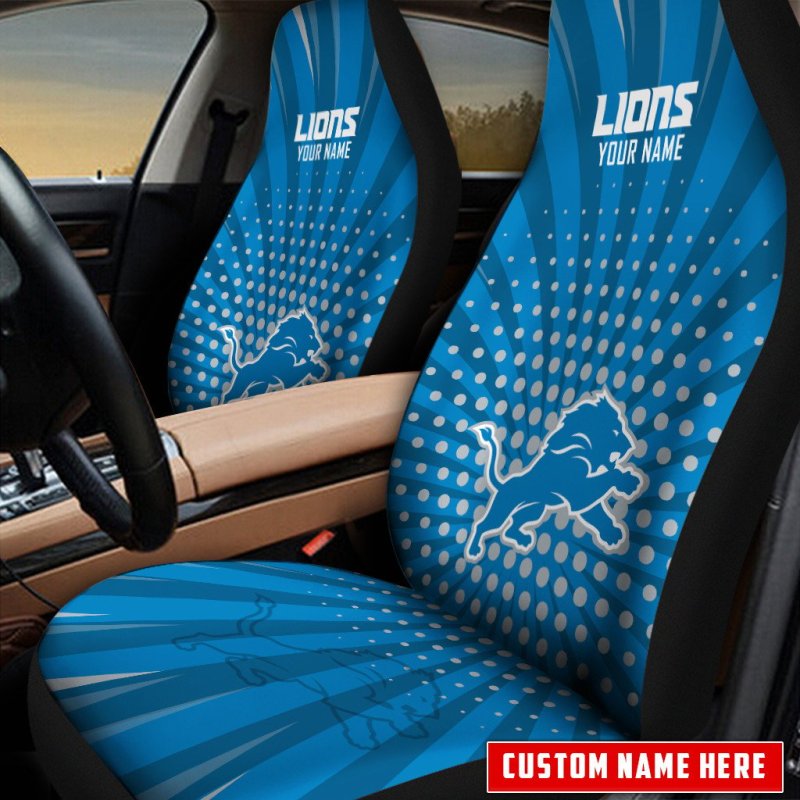 Detroit Lions Car Seat Cover