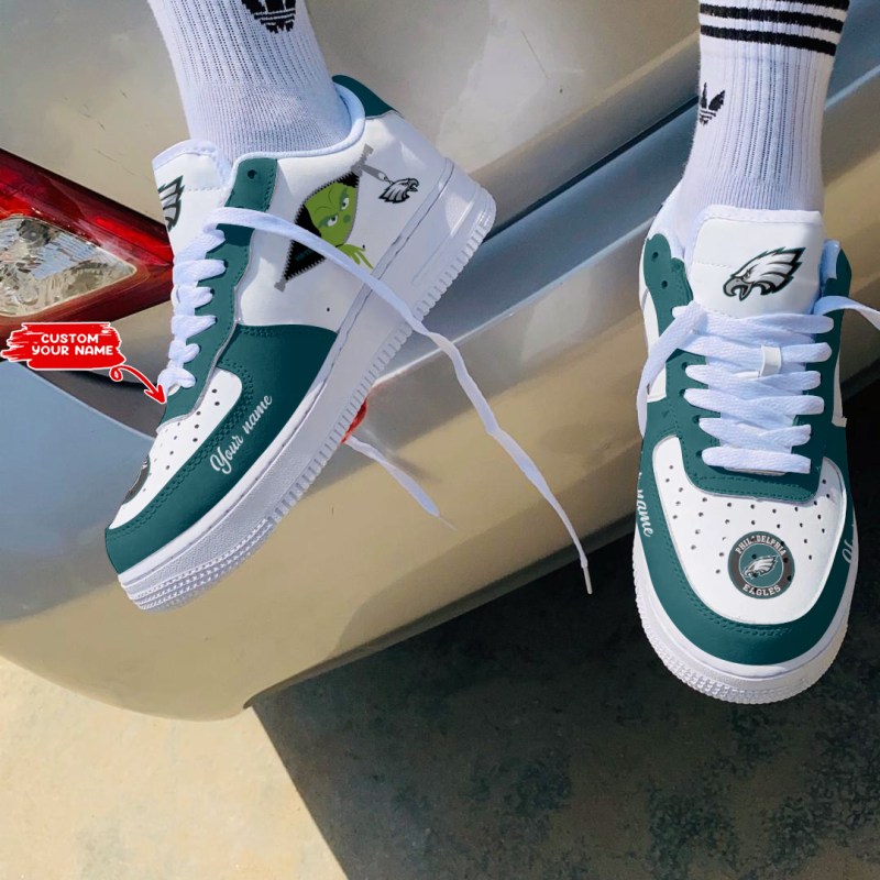 Philadelphia Eagles Personalized AF1 Shoes