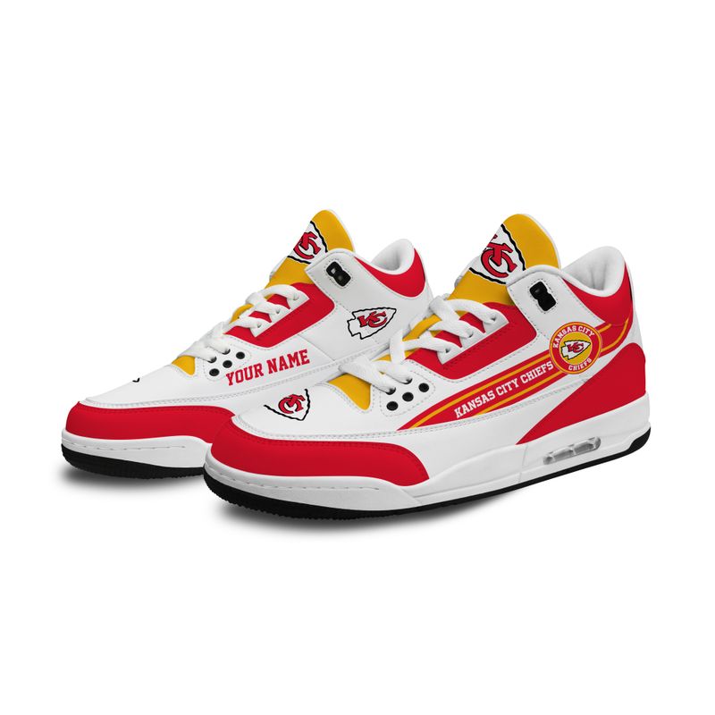 Kansas City Chiefs JD03 Genuine Leather Shoes