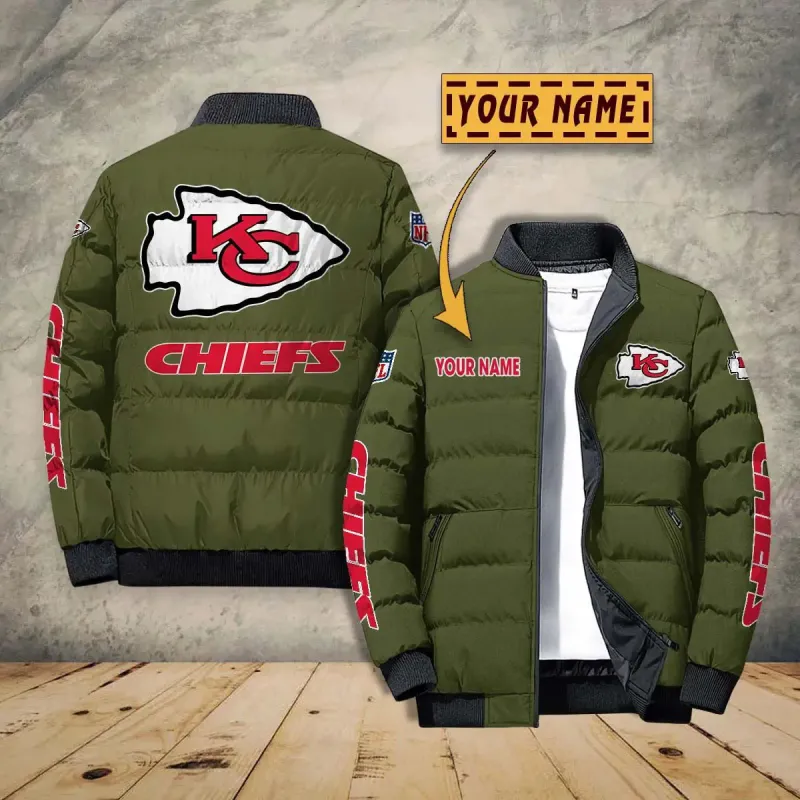 Kansas City Chiefs Puffer Jacket Image 7