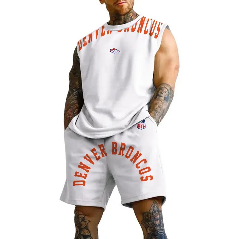 Denver Broncos Jersey Tank Top and Shorts