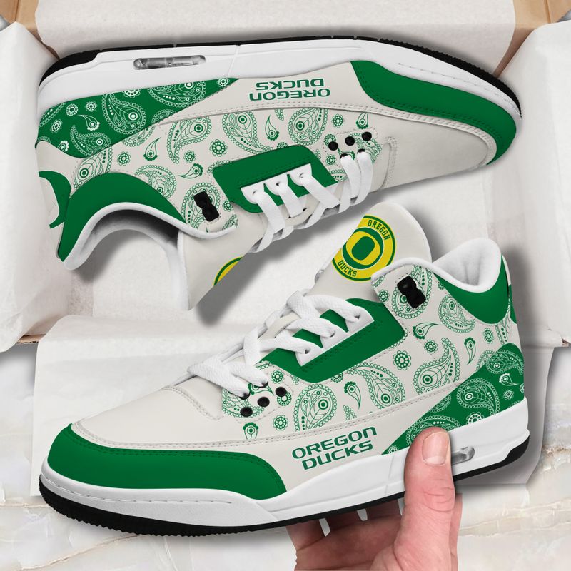 Oregon Ducks JD03 Leather Shoes